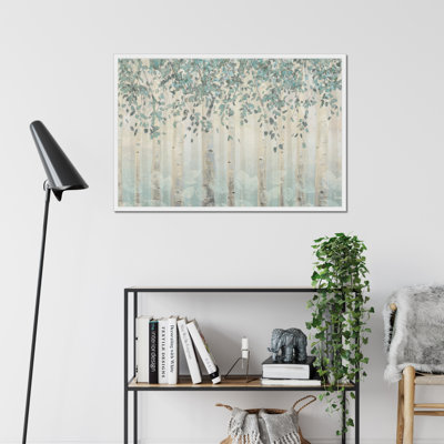 Dream Forest I Silver Leaves by James Wiens - Painting