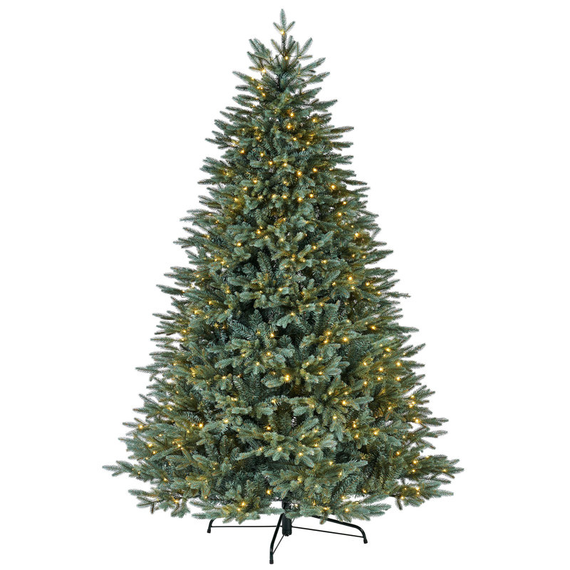 Lighted Artificial Christmas Tree, 2.13m H