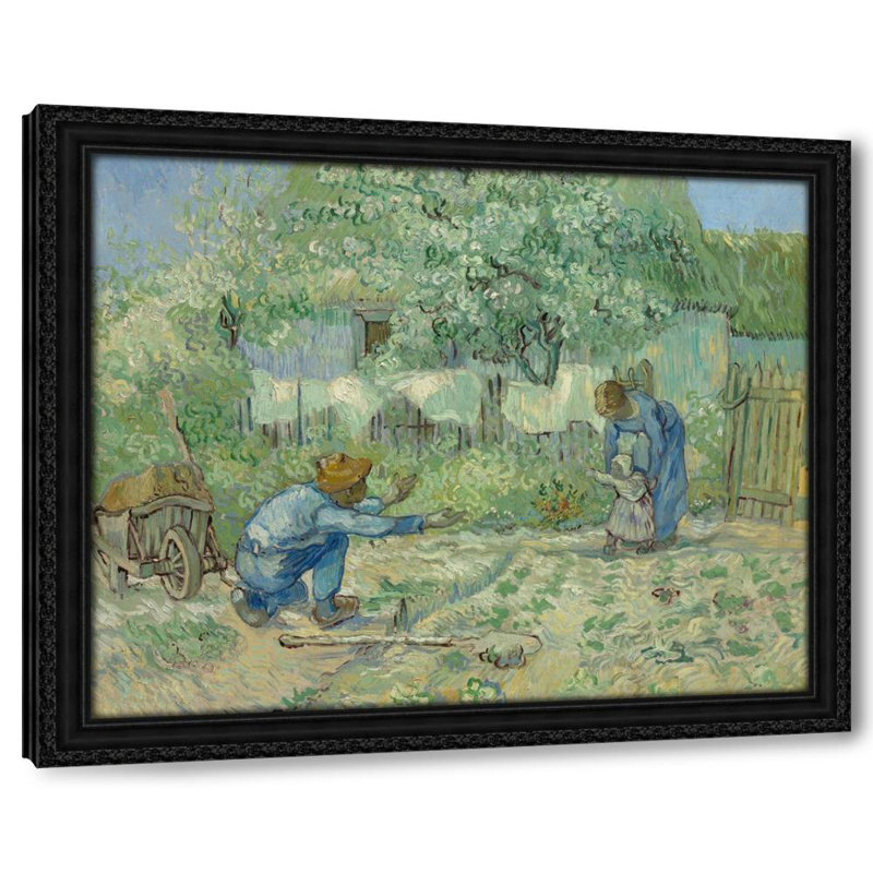First Steps, after Millet (1890)