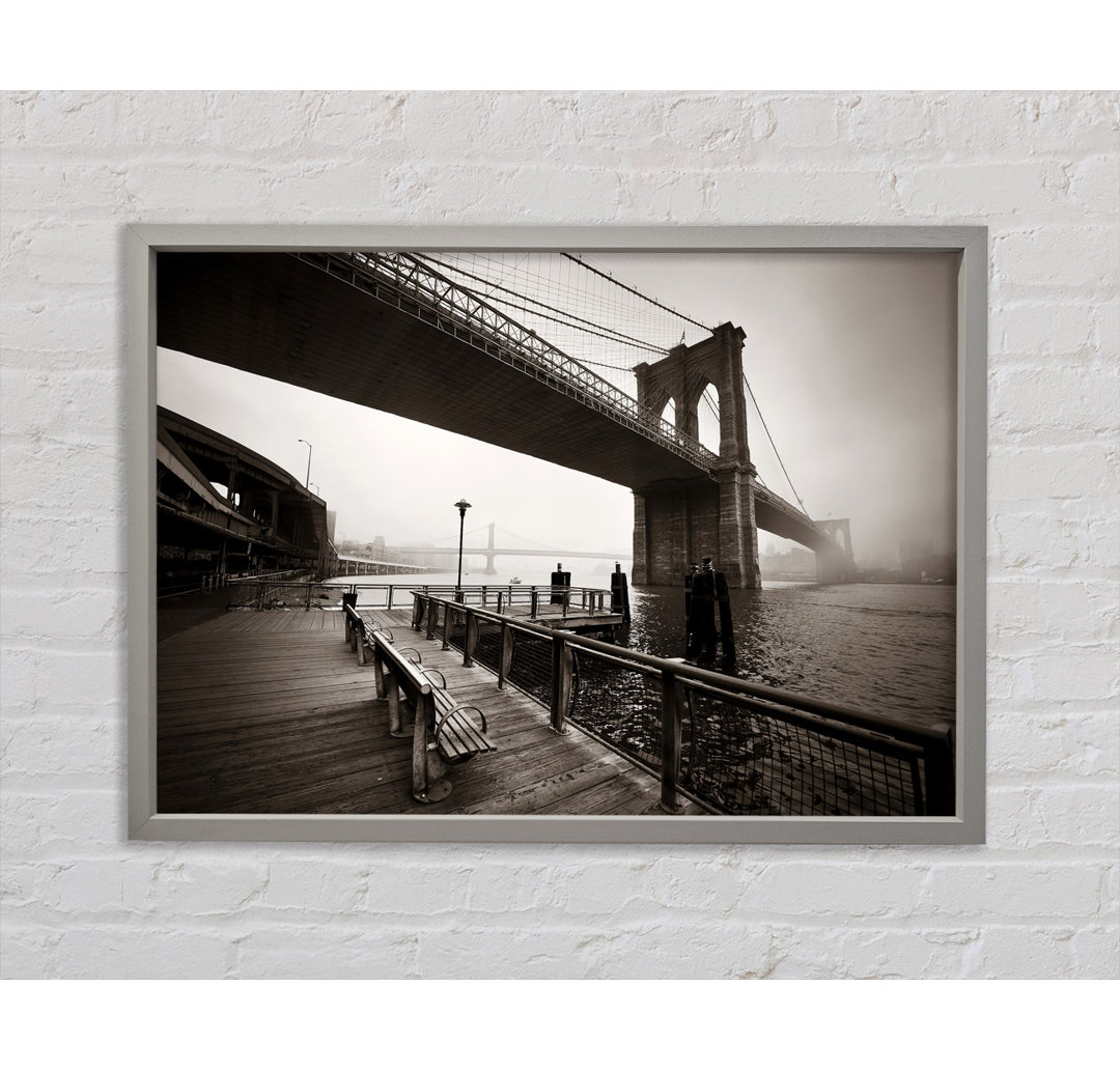 Unter der Brooklyn Bridge - Druck