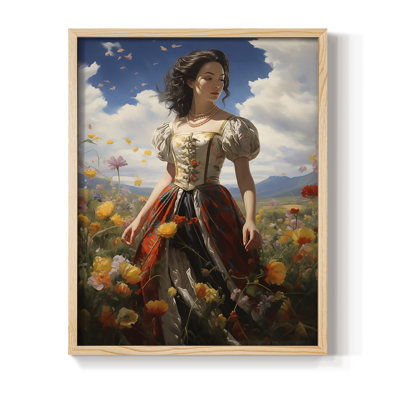 Reproduction encadrée WOMEN Series DI - bois massif