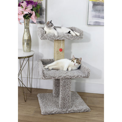 New Cat Condos Solid Wood Cat Perch for Large Cats & Multi-Cat Homes