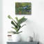 «Peaceful Pond» par Carol Rowan, art mural en verre acrylique-1497685