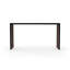 PINSTRIPE DARK CONSOLE TABLE