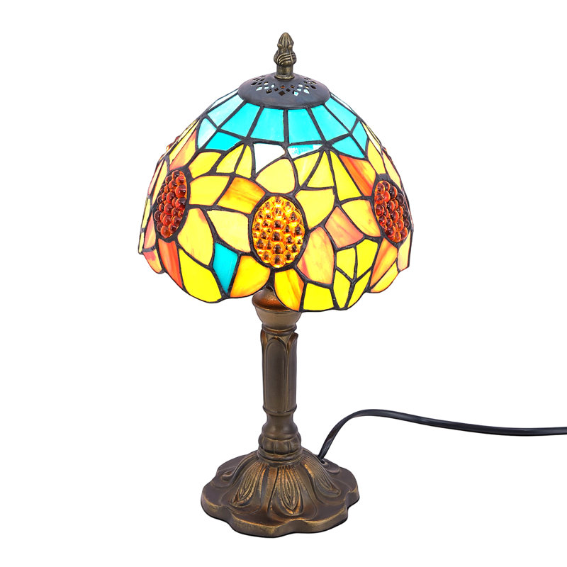 Tiffany Style Colourful Glass Table Lamp