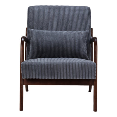 Chaise avec accoudoirs avec coussin Minimalist