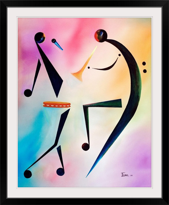 " Tamberine Jam, 2006 " by Ikahl Beckford Great Big Canvas 