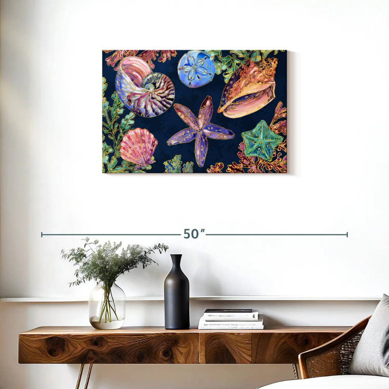 Aletra Spectrum Shells Horizontal, 20" H x 30" W