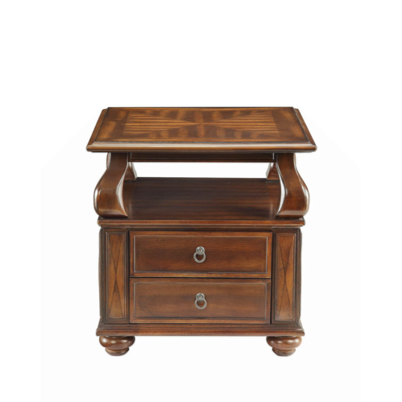 2-Drawer End Table