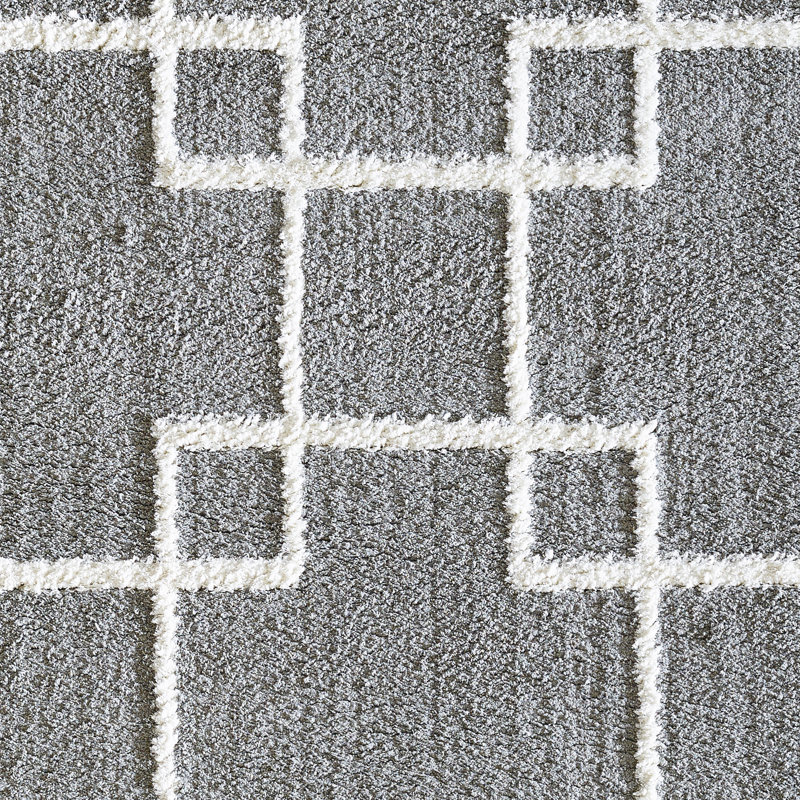 Kempf Geometric Indoor Rug, Rectangle 2' x 3'3"