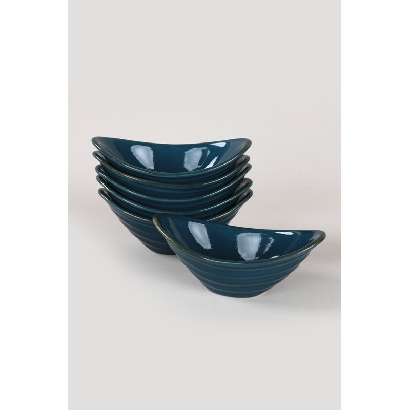 Pocardo 7,4 oz Bol à céréales, Bleu foncé