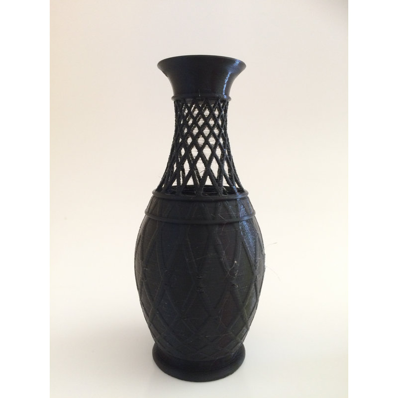 Rauth Handmade Table Vase, Black