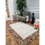 Tapis rayé crème / brun Ethyleen-22363450