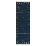 Calli Indoor/ Outdoor Geometric Blue/ White Area Rug