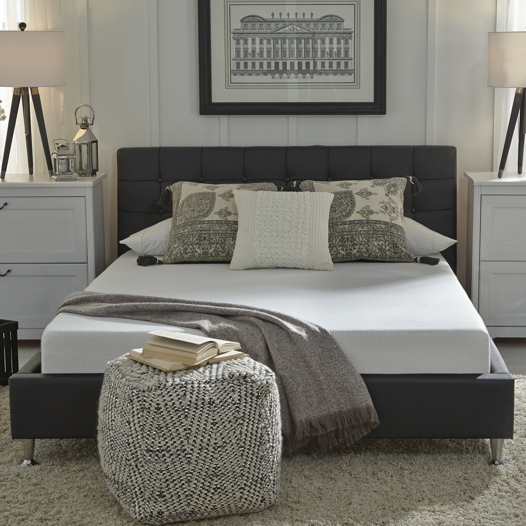 6'' Medium Gel Memory Foam Mattress Slumber Solutions Mattress 