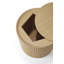 Roller Max Solid Wood End Table-118157808