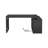 Jiahao 55'' L Shaped Reversible Desk with Charging Station & LED Lights-894684700