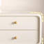 Combinaison meuble télé de style crème avec table basse