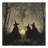 Spooky Witches Circle Print on Canvas