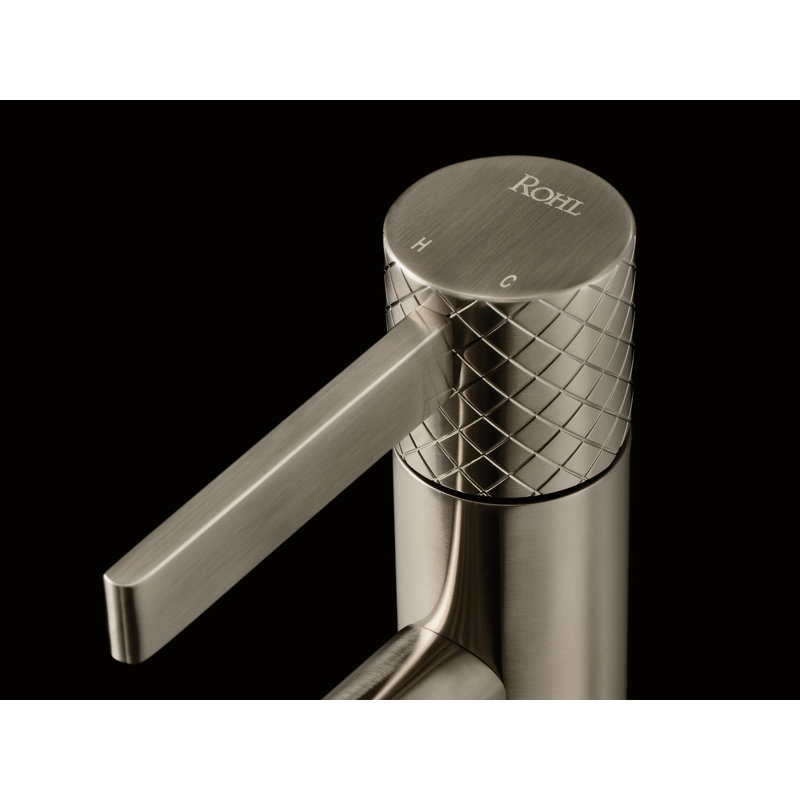 Tenerife Single Hole Bathroom Faucet, Polished Nickel