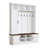 Versatile 3-in-1 Hall Tree with 6 Hooks, Farmhouse Walnut Storage Bench with Adjustable Shelves, 55"W Modern Entryway Coat Rack with Multiple Storage Space for Mudroom, Living Room-336712805