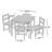 Culleen Kids 5 Piece Play Or Activity Table and Chair Set-1690129172