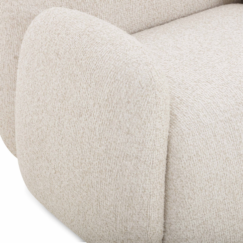 Fauteuil d'appoint Marius, Crème