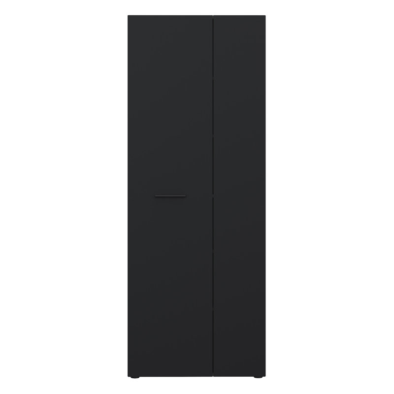 Shilu 18 Pair Shoe Storage Cabinet, Black