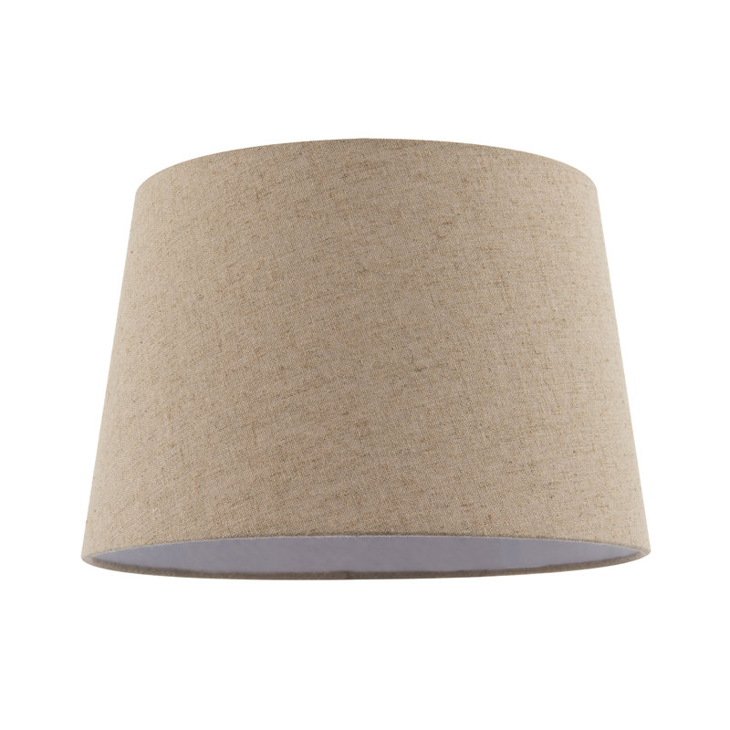20cm H Fabric Drum Lamp Shade ( No Direct Attachment Method ) in Beige