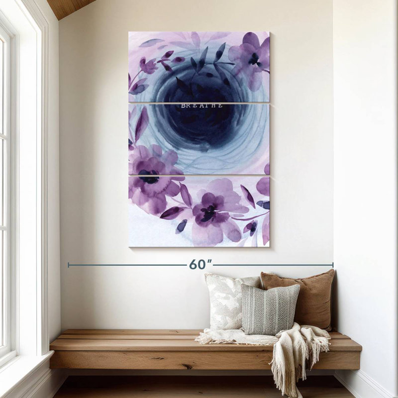 Tergel Mindfulness II, 50" H x 32" W