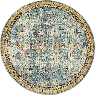 Tapis oriental vert Munos