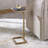 Deux Rectangular Marble Top End Table-1919587204