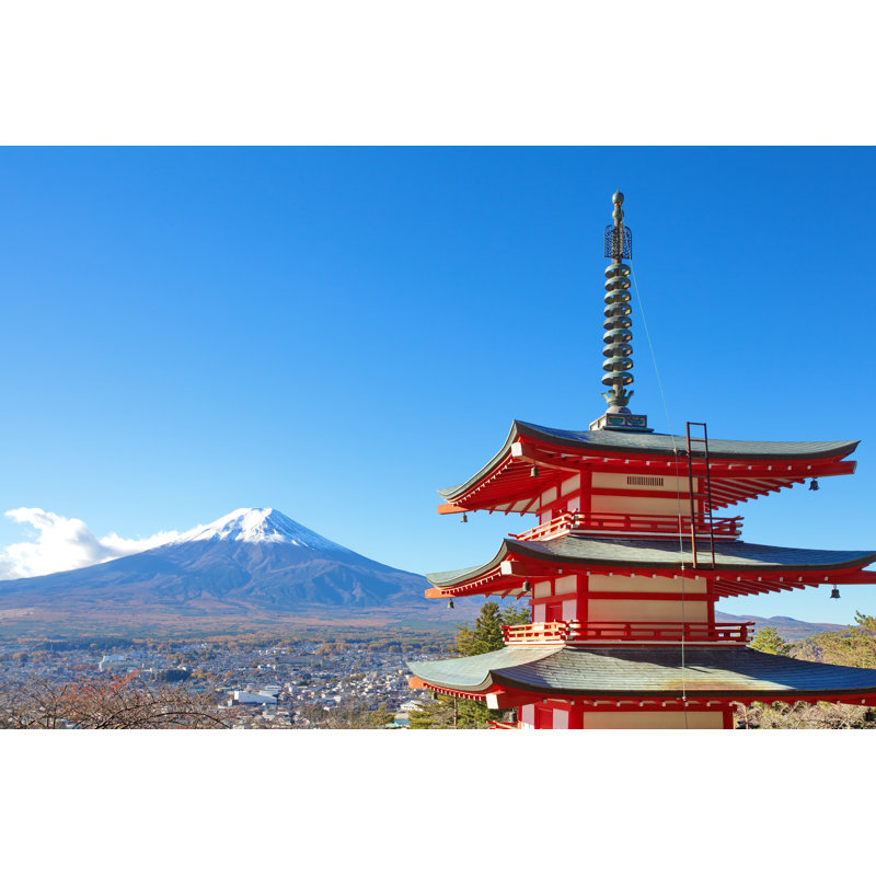 Mont Fuji, H 8 po x l 12 po