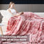 Faux Rabbit Fur Blanket Machine Woven Blanket-122585712-122585727