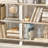 5 Tier Large Book Shelf, Bookcase Home Office Open Bookshelf,Shelves For Living Room, Office Shelf,Vintage Industrial Style Bookshelf With White Metal Frame, White -1383086835