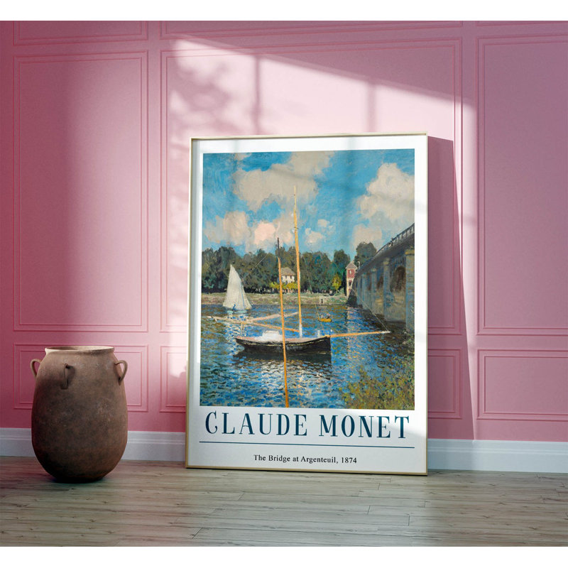 Monet No Frame Print, 21cm H x 14cm W