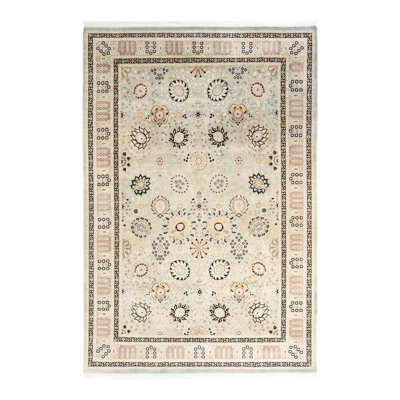 Classic One-of-a-Kind 6' 3" X 9' 1" Hand Knotted Area Rug