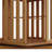 Rotating Bookcase Tower, 6 Tier Walnut Bamboo Corner Bookshelf With Display Organizer & Floor Storage Rack, 360°Swivel Narrow Space-Saving Design-1674151514-1674151513
