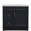 Ensemble de meuble-lavabo simple 37 po Mailer