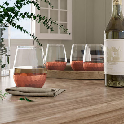 Tumlin 20oz. Crystal Wine Glass Set