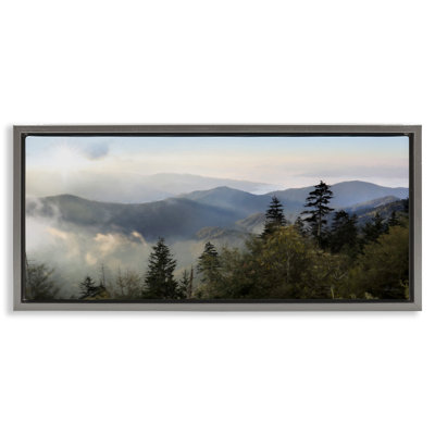 Panoramic Cloudy Mountainous Nature