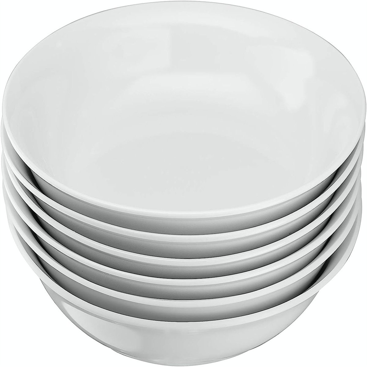 Hokku Designs Sesam Pasta Bowls, 36 Oz Large Ceramic Salad Bowls