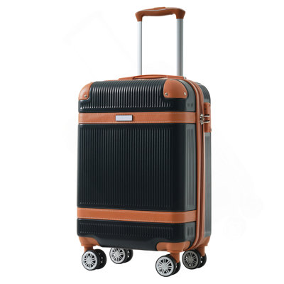 Hardshell Luggage Set 3-Piece, 20 Inch Carry-On Suitcase with Spinner Wheels TSA Lock, Lightweight Durable ABS for Travel Business