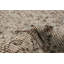 Tapis de la zone en laine 5 pi x 9 pi "one-of-kind" -noué la 1980 beige Overdyed
