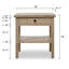Helana 28'' W Solid Wood Console Table