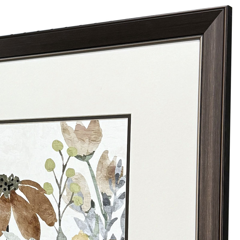 Wildflower Square Framed Art