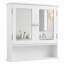 Armoire de salle de bain murale l 5 po x H 23 po x P 22 po Barbro-1481143363