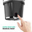 Broyeur à déchets Lefton avec cordon d'alimentation, broyeur de déchets alimentaires à alimentation continue 3/4 Hp, Lgd-714