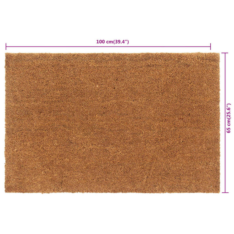 Massai Mat/Pad, 65cm W x 100cm D, Natural