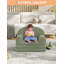 Canapé convertible pour enfants 2 en 1, canapé pour tout-petit pliant, mousse souple, chambre de bébé, vert-972101128